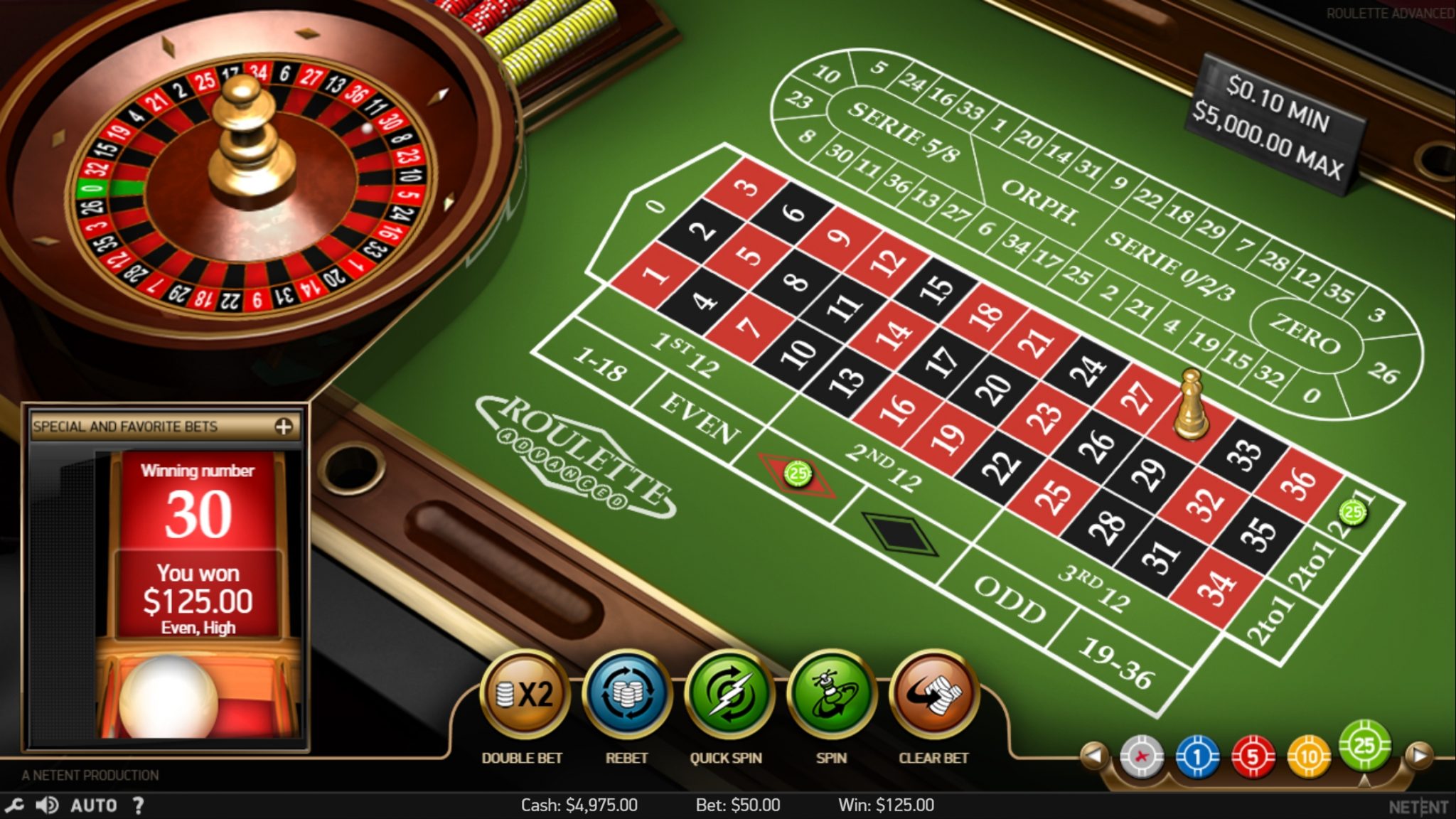 Roulette extra 487843