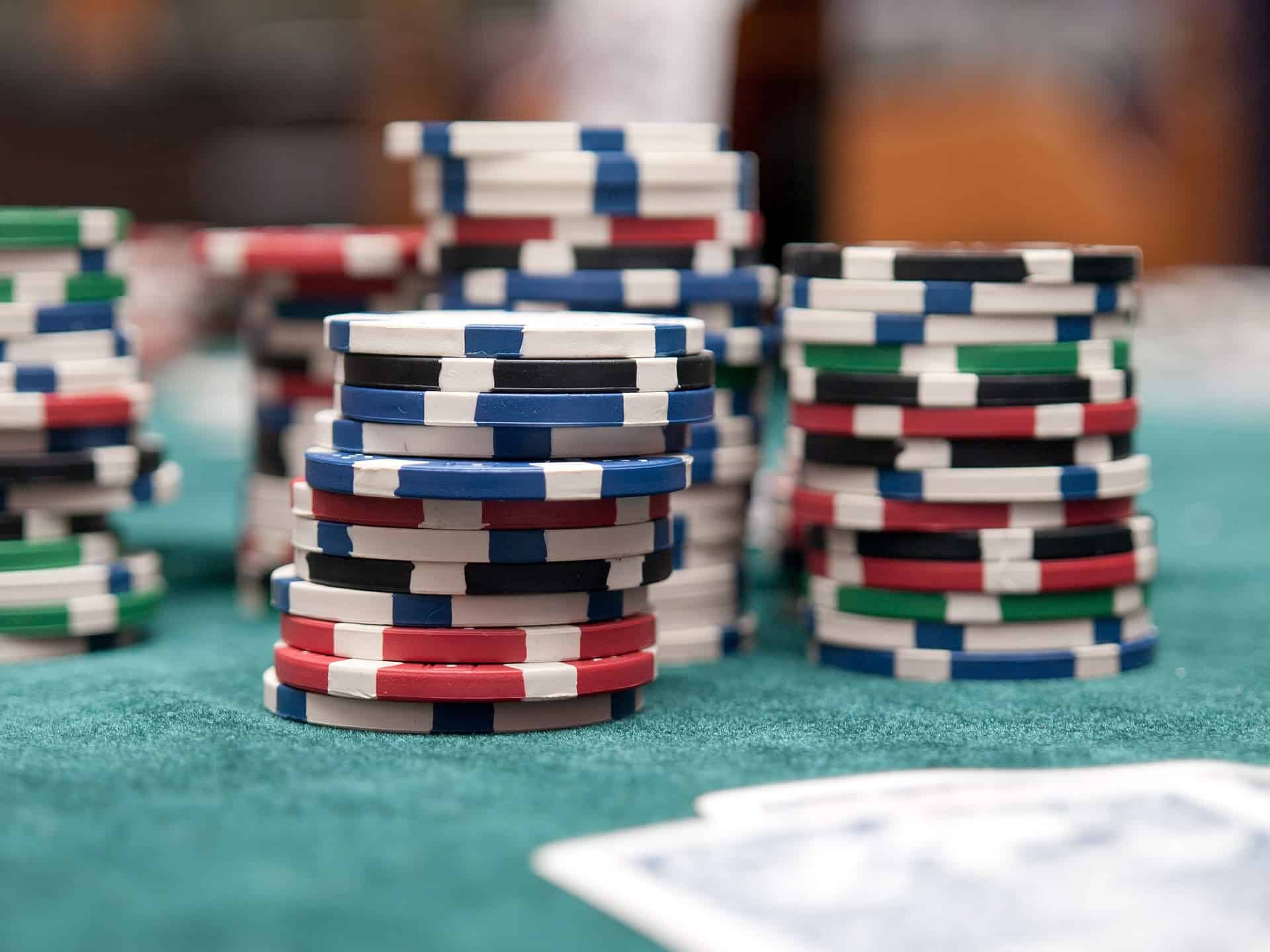 Poker chips berömda kasinorån 123723